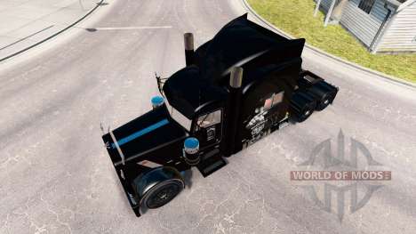 Motorhead piel para el camión Peterbilt 389 para American Truck Simulator