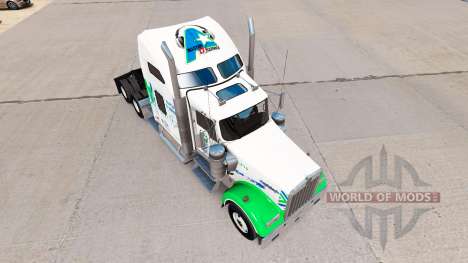 La piel de Estrella FJ Servicio en el camión Ken para American Truck Simulator