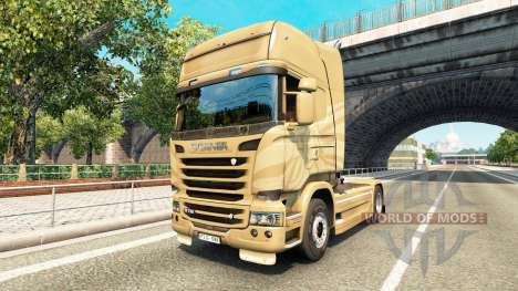 La piel en el 50 Aniversario del tractor Scania para Euro Truck Simulator 2