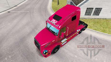 La piel Transco Lines, inc. para camiones Volvo  para American Truck Simulator