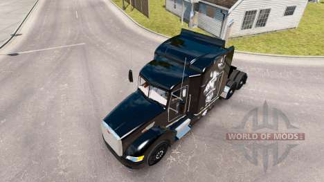 Motorhead piel para el camión Peterbilt 386 para American Truck Simulator