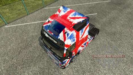 La Inglaterra de la Copa 2014 de la piel para ca para Euro Truck Simulator 2