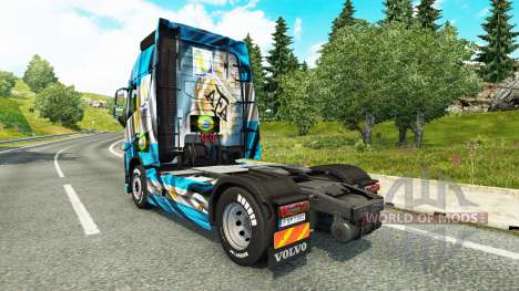 La Argentina de Copa 2014 de la piel para camion para Euro Truck Simulator 2