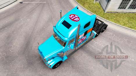 La piel Petty 43 tractor Freightliner Coronado para American Truck Simulator