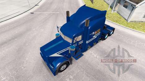TransWest de la piel para el camión Peterbilt 38 para American Truck Simulator