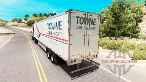 La piel Towne de Aire de Carga en el remolque para American Truck Simulator