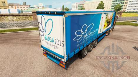 La piel de BUGA 2015 para la semi para Euro Truck Simulator 2