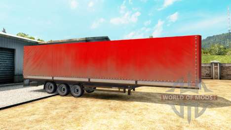 La cortina de lado semirremolque Kogel para Euro Truck Simulator 2