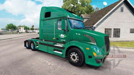 La piel R-L Transportistas en el camión Volvo VN para American Truck Simulator