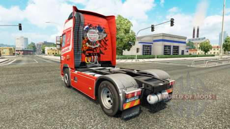 S. Verbeek de la piel para camiones Volvo para Euro Truck Simulator 2