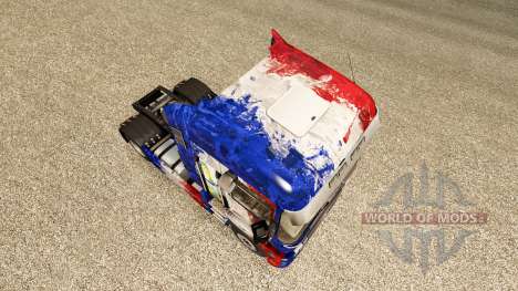 La piel de Copa de Francia 2014 en una unidad tr para Euro Truck Simulator 2