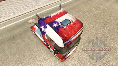 El Chile de Copa 2014 de la piel para Scania cam para Euro Truck Simulator 2