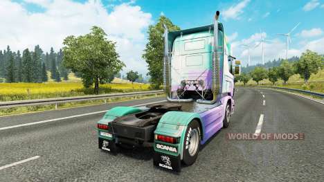 Little Pony la piel para Scania camión para Euro Truck Simulator 2