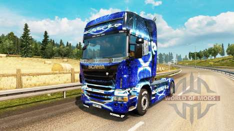 Dub Step piel para Scania camión para Euro Truck Simulator 2