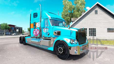 La piel Petty 43 tractor Freightliner Coronado para American Truck Simulator