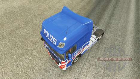 La policía de la piel para DAF camión para Euro Truck Simulator 2
