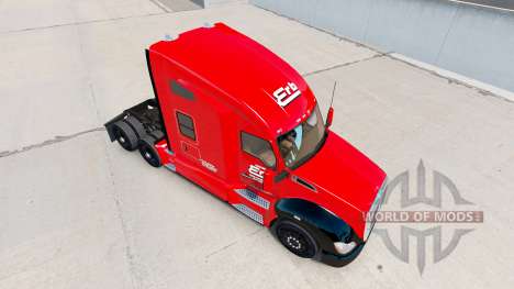 Erb Transporte de la piel para Kenworth tractor para American Truck Simulator