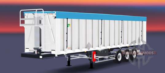 El semirremolque Benalu volquete para Euro Truck Simulator 2