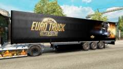 Una colección de skins para remolques para Euro Truck Simulator 2