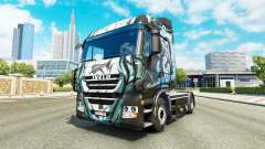 La piel Klanatrans en el camión Iveco para Euro Truck Simulator 2