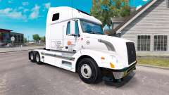 Daybreak Express de la piel para camiones Volvo VNL 670 para American Truck Simulator