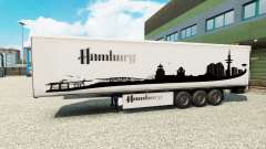 La piel de Hamburgo en el remolque para Euro Truck Simulator 2