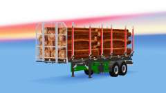 Pequeño camión semi-remolque para American Truck Simulator