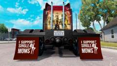 Guardabarros yo Apoyo a Madres Solteras v1.4 para American Truck Simulator