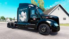 Marilyn Monroe de la piel para el camión Peterbilt para American Truck Simulator