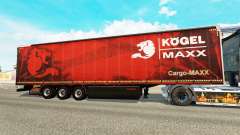 Cortina semi-remolque Kogel maxx para Euro Truck Simulator 2
