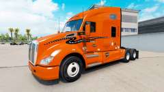 La piel Schneider Nacional sobre camión Kenworth para American Truck Simulator