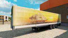 La piel Meridianas en el remolque para Euro Truck Simulator 2