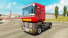 De transporte pesado de la piel para Renault camión para Euro Truck Simulator 2