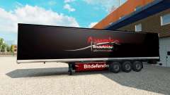 La piel de BitDefender en el remolque para Euro Truck Simulator 2