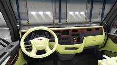 Crema de interior Peterbilt 579 para American Truck Simulator