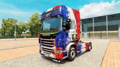 La piel de Copa de Francia 2014 para Scania camión para Euro Truck Simulator 2