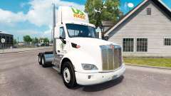 La piel de Alimentos de los estados unidos camión Peterbilt para American Truck Simulator