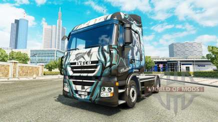 La piel Klanatrans en el camión Iveco para Euro Truck Simulator 2