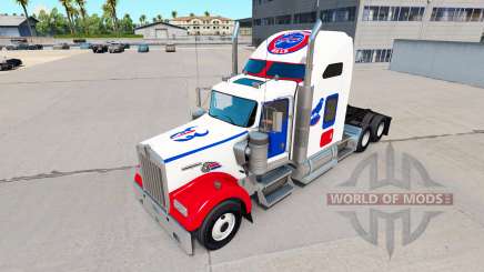 Pieles de la NFL para los camiones Kenworth W900 para American Truck Simulator