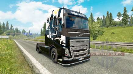La piel de Infamous Second son para camiones Volvo para Euro Truck Simulator 2