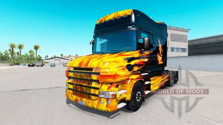 Piel Caliente, Paseo en tractor Scania T para American Truck Simulator