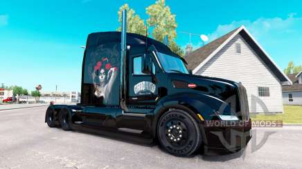 Chicano de la piel para el camión Peterbilt para American Truck Simulator