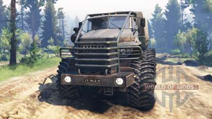 Ural-4320-10 de Tunguska v2.0 para Spin Tires