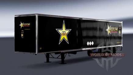 De metal semi-Rockstar Energy para American Truck Simulator