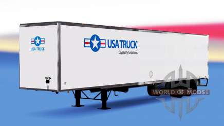 De metal semi-remolque, Camión, estados UNIDOS para American Truck Simulator