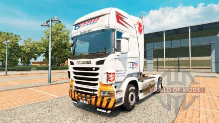 CSAD Turnov de la piel para Scania camión para Euro Truck Simulator 2