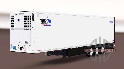 Semitrailer el refrigerador Schmitz Cargobull para Euro Truck Simulator 2