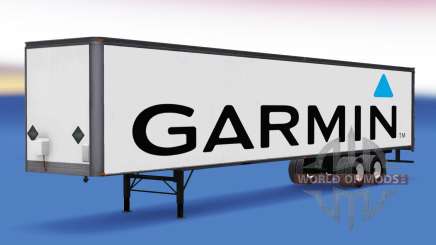 De metal semi-Garmin para American Truck Simulator