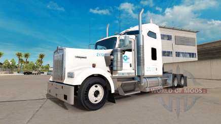 La piel de estados UNIDOS camión Camión Kenworth W900 para American Truck Simulator