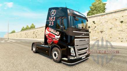 MJBulls de la piel para camiones Volvo para Euro Truck Simulator 2